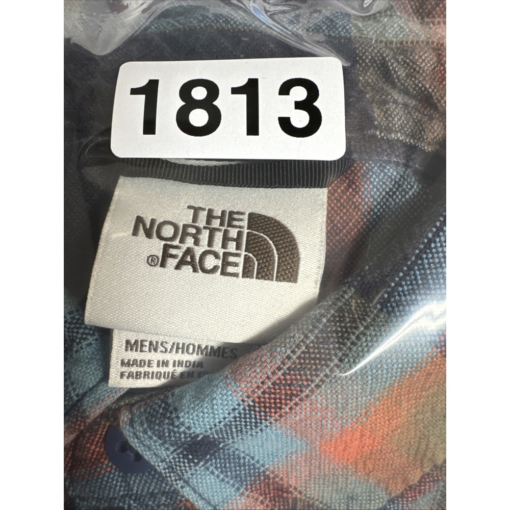 The North Face Shirt Mens Medium Plaid Hayden Pass Button Down Outdoors Hiking - Picture 13 of 13